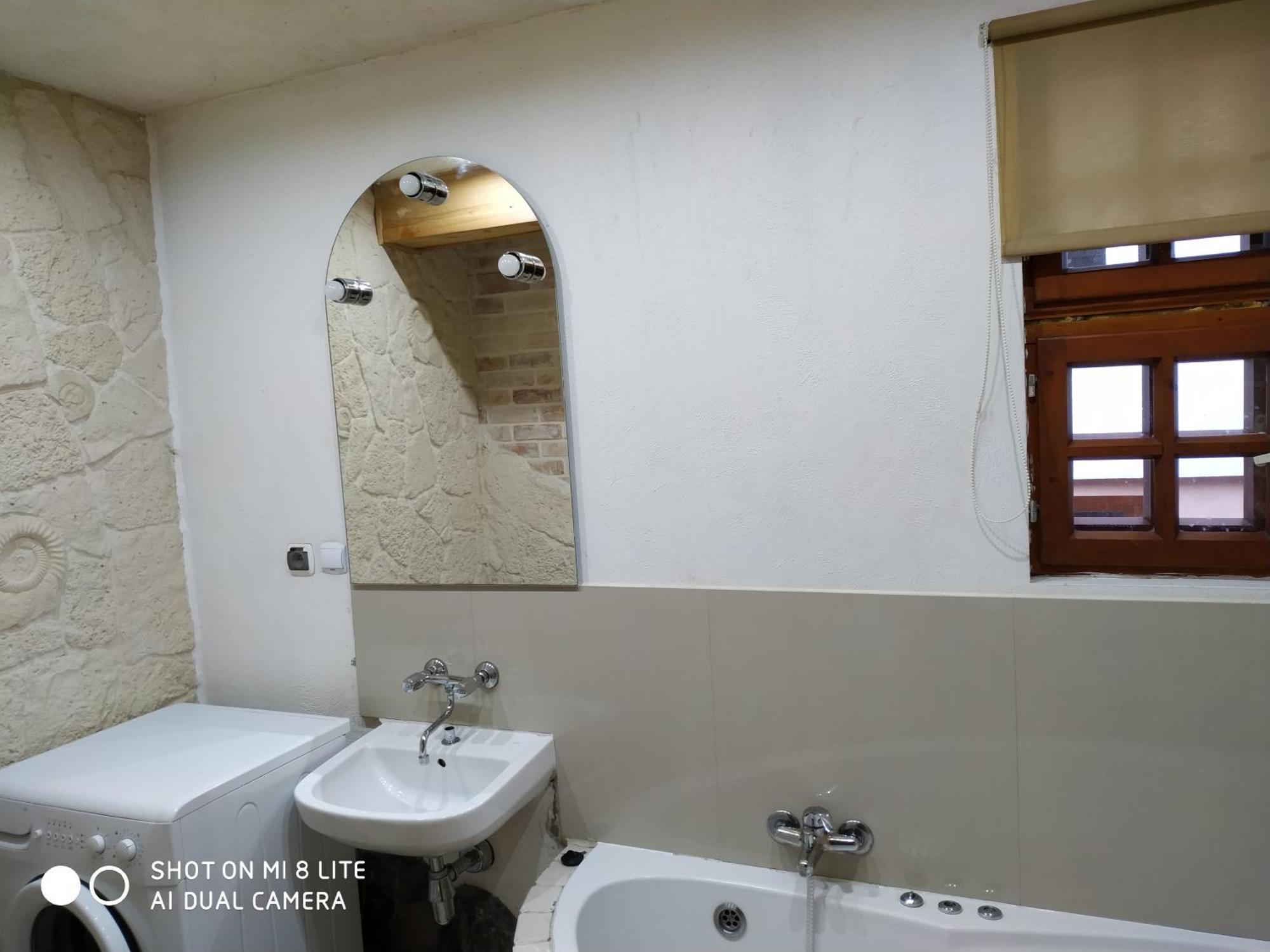 Dom Z Sauna - Lugiele Dzierwiany Esterno foto
