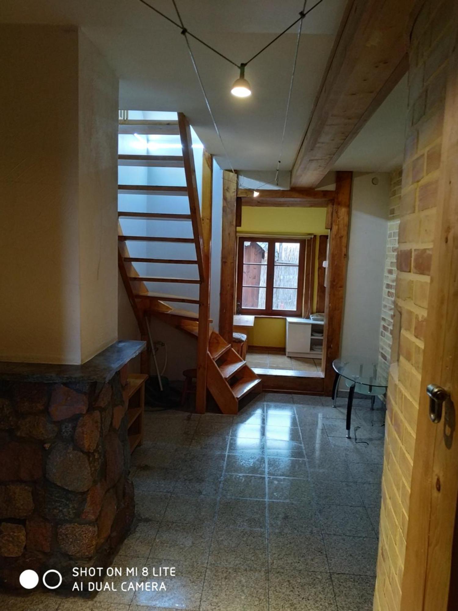 Dom Z Sauna - Lugiele Dzierwiany Esterno foto